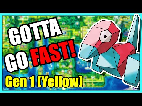 RACE TIME! Porygon% Speed Run | Pokémon Yellow