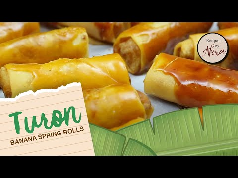 Turon with Langka (Banana Spring Rolls) | A Classic Filipino Dessert