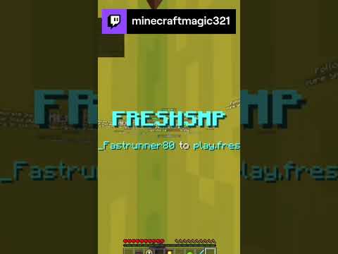 Minecraft 1.20 FreshSMP Lifesteal SMP Gameplay | minecraftmagic321 on #Twitch