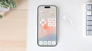 ☁️ Customise my iPhone 17 Pro with me! | iOS 26, widgets, custom app icons