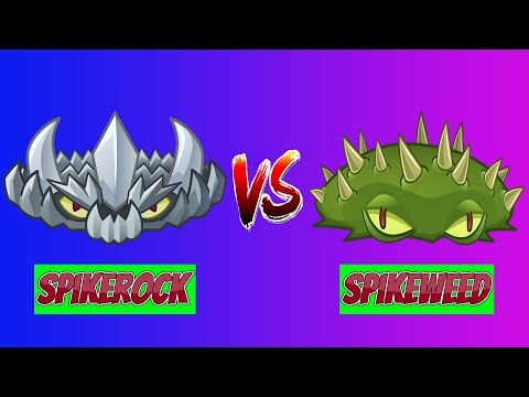 Spikerock & Spikeweed | Spike Plants | Plants vs Zombies2