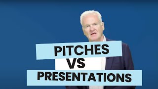 Pitches vs Presentations: What's the Difference?