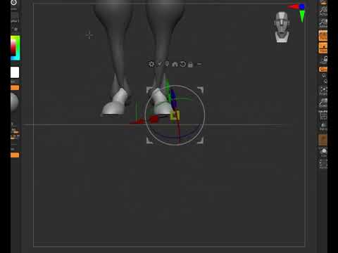 Mesh Balloon Brush Girl