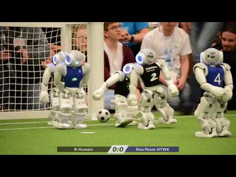 Highlights - Robocup 2018 SPL Finals: Nao-Team HTWK vs. B-Human