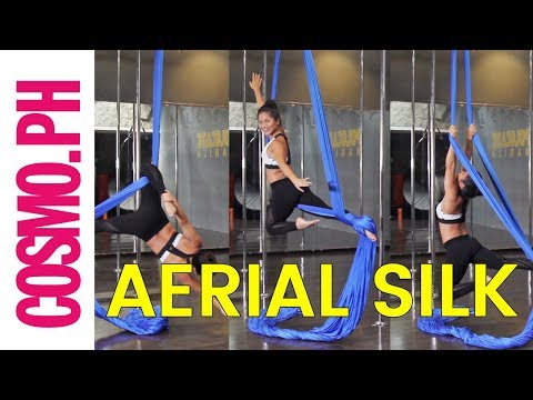 5 Moves You’ll Learn During Your First Aerial Silk Class