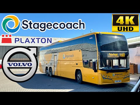 [Stagecoach Highlands Bluebird: X60 Aberdeen to Peterhead via Ellon] Plaxton Elite I​ Volvo B11RT​