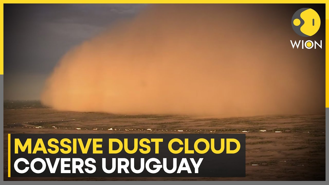 Dust Cloud From Patagonia Reaches Uruguay, Visibility Likely to Be Affected | WION
