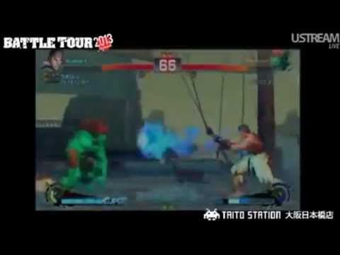 Daigo Umehara Battle Tour 2013 - Osaka highlight 01