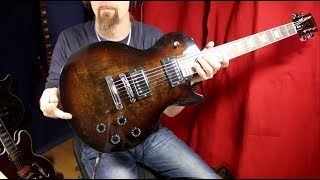 Video thumbnail for Gibson Les Paul Studio Smookehouse Burst 2018 by HearGear