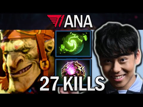 Batrider Dota 2 Gameplay T1.Ana with 27 Kills and Refresher-Octarine #dota2 #dota2gameplay