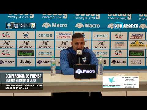 Hernán Pellerano analizó el triunfo de Gimnasia (J) ante Atlético de Rafaela | Conferencia de prensa