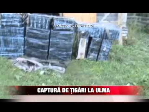 Captură de ţigări la Ulma