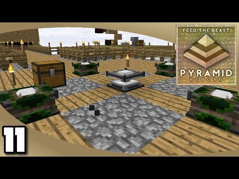 FTB Pyramid Reborn - Ep. 11: Lava & Empowerer!