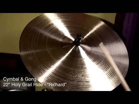 Three 22" Cymbal & Gong cymbals