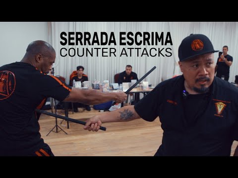 Serrada Escrima Counter Attacks With GM Darren Tibon