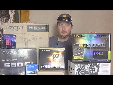 The PERFECT PC for 1080p 60fps+ Gaming on a Budget | Mini-ITX Fractal Nano S GTX 1080 Gigabyte z370N