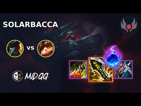 MID.GG: [ solarbacca ] Gangplank TOP vs Teemo | NA GRANDMASTER | LOL Season 2025