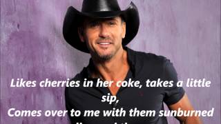 Tim McGraw Southern Girl with Lyrics