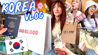 Korea Travel Vlog: Shopping with Remi + Korean Snacks Haul / Taste Test!!