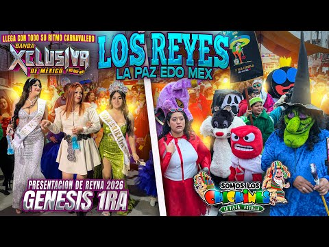 Presentación De Reyna De Carnaval 2026 | Disfraces Los Chichines | Banda La Xclusiva De México 