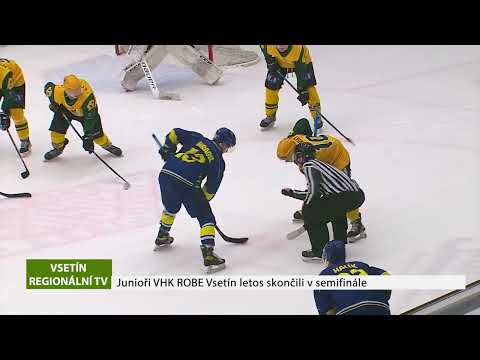 VSETÍN: Junioři VHK ROBE Vsetín letos skončili v semifinále