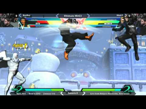 Apex 2012 - UMvC3 L8 - RayRay VS Matt P