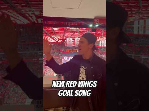 Avalie a música do gol do #RedWings ⬇️🔥 #shorts #nhl #hockey