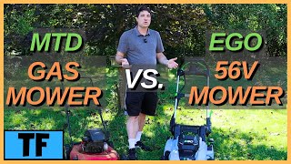 EGO 56V Mower VS MTD Gas Mower (Best mower to buy?)