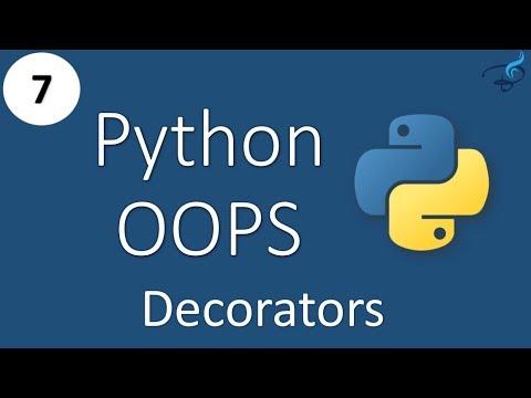 Python - Object Oriented Programming | Decorators