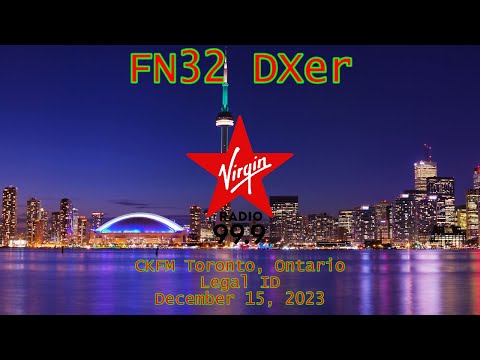 99.9 Virgin Radio | CKFM Toronto, Ontario Legal ID (12/15/2023)