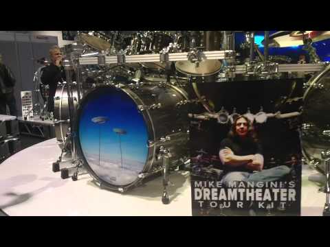 2012NAMM Pearl Drums Booth "DREAM THEATER""MOTLEY CRUE"