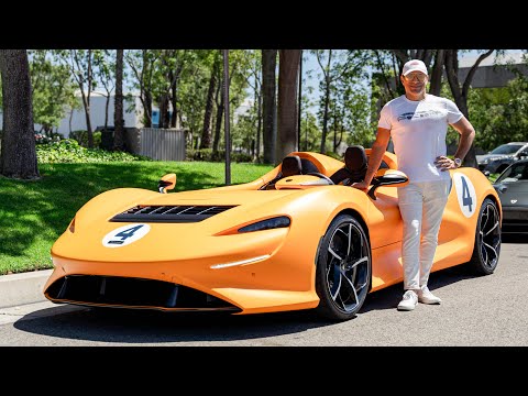 Thumbnail for MY FIRST RIDE IN THE MCLAREN ELVA! || Manny Khoshbin by Car