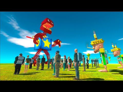 Boxy Boo Vs All People [ARBS] - Animal Revolt Battle Simulator