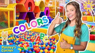 Download lagu Toddler Learning Indoor Playgrounds | Learn Colors & Pretend Play with Silly Miss Lily | KidsVideos mp3