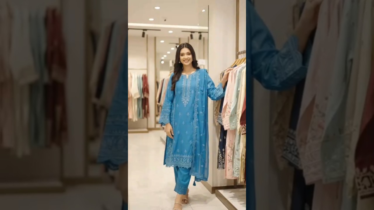 Ladies Dress Showroom Ads Arrusclick | Ai UGC Video