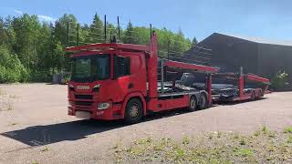 Scania P500 *6x2 *K&Auml;SSBOHRER METAGO PRO 2020y. + INTAGO TT trailer car transporter | Image 5 - Autoline