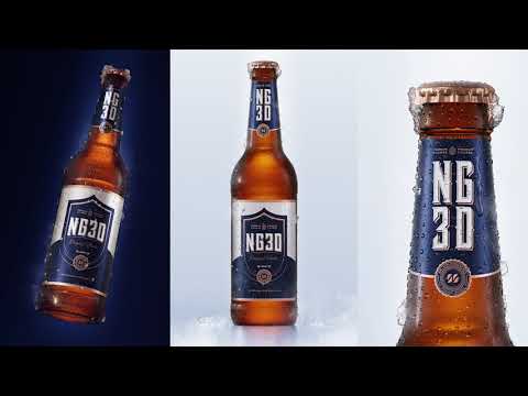 Packshot Tutorial in Blender :  Beer Bottle