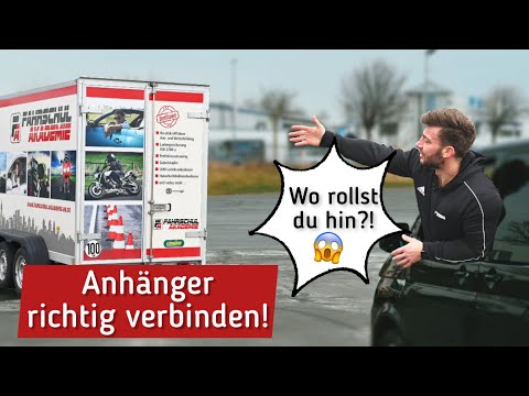 How to connect a trailer! [Coupling and uncoupling]