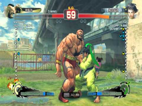 SSF4 AE 2012 PC Martinboy(Zangief) vs matchaby(Makoto)