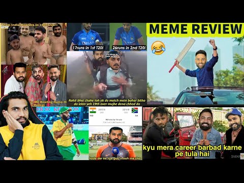 INDIA VS SOUTH AFRICA T20 MEMES 😂IND VS SA 3RD T20