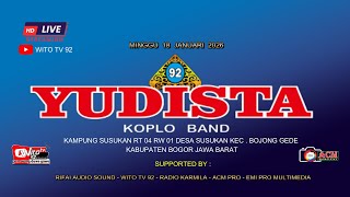 Download lagu Live Wito tv 92  Streaming Yudista 92 koplo band  Desa susukan Bojong Gede Kab Bogor mp3
