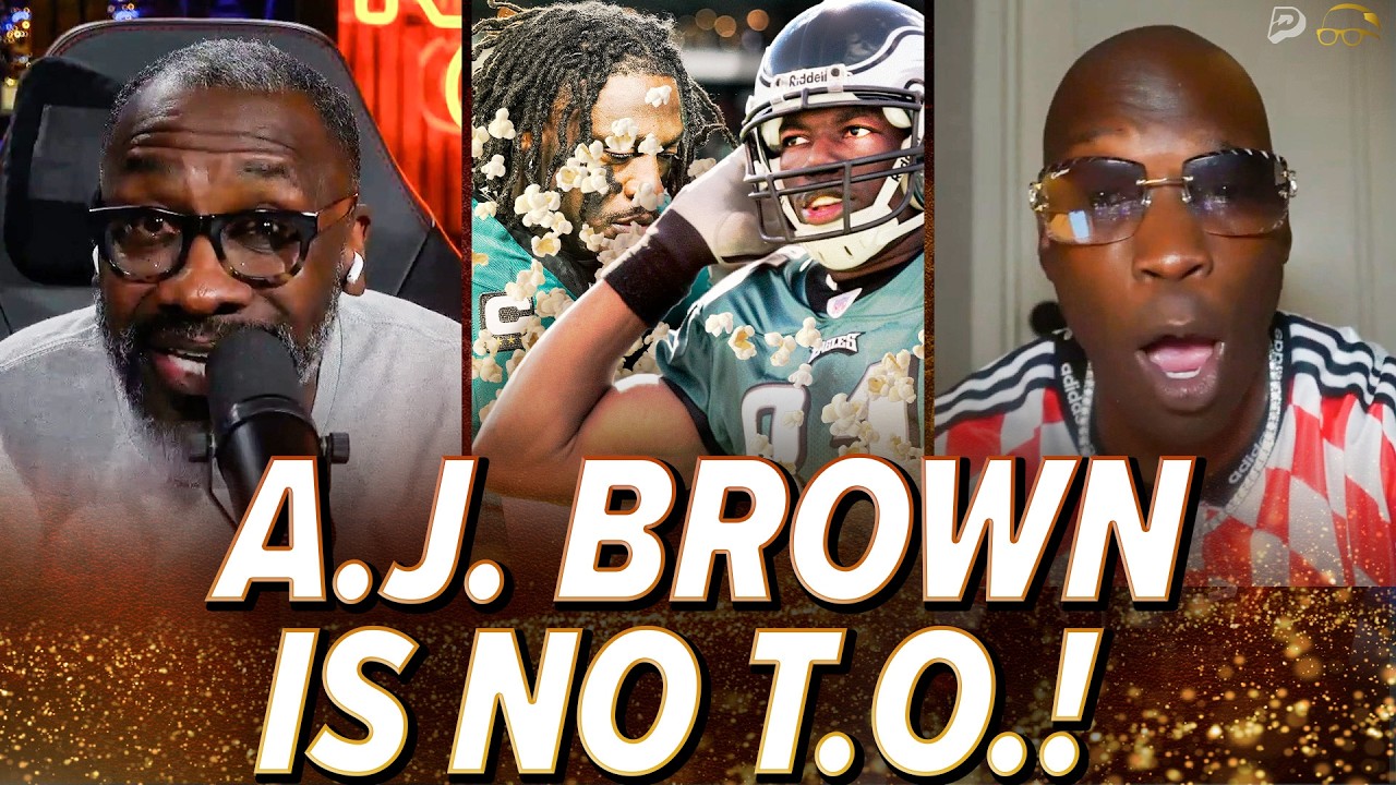 Unc & Ocho CHECK A.J. Brown saying he's the GREATEST Eagles WR like T.O. didn't exist! | Nightcap