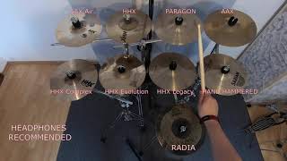 Video thumbnail for SABIAN 10“ Splash comparison - HHX Complex Evolution Legacy VS AAX AIR PARAGON HH RADIA cymbals by Martin Drumm