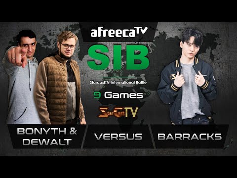 [ENG] International Battle Bonyth & Dewalt vs Barracks - Starcraft Remastered (StarCastTV English)