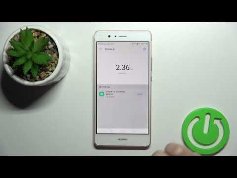 Clean Phone Storage and Delete All Junk Files - HUAWEI P9 Lite