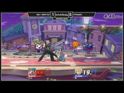 True Combo Thursdays #17: eM | Zenyou (Mario) v 2S | DYNAMO (Sheik, Cloud)