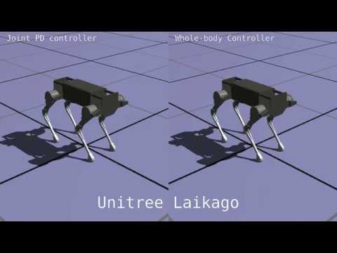 Chickenmayo Robot Locomotion Project: PD vs WBC