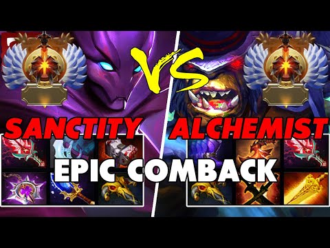 SANCTITY (SPECTRE) vs THE DIRE (ALCHEMIST) - Epic Battle Of Hard Carry Dota 2 Players - Z Dota 2