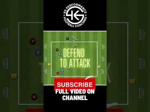 Defend To Attack Transition #soccer #football