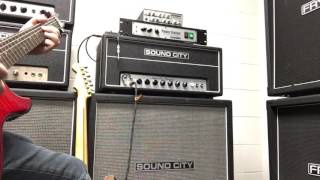 Video thumbnail for SOUND CITY MASTER ONE HUNDRED AND FRYETTE POWER STATION by Fryette Amps